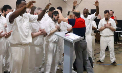 UBB Founder Makes a Special Visit to the Goree Unit in Texas