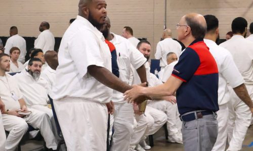 UBB Founder Makes a Special Visit to the Goree Unit in Texas