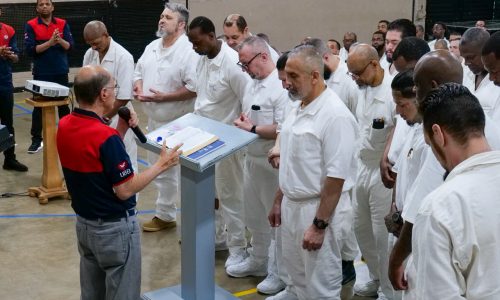 UBB Founder Makes a Special Visit to the Goree Unit in Texas