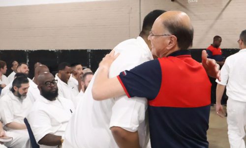 UBB Founder Makes a Special Visit to Goree Unit in Texas