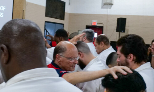 UBB Founder Makes a Special Visit to the Goree Unit in Texas