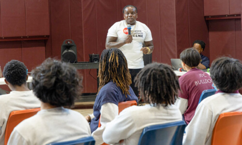 First Event Held in Juvenile Detention Center in Houston, Texas