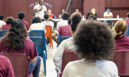 First Event Held in Juvenile Detention Center in Houston, Texas