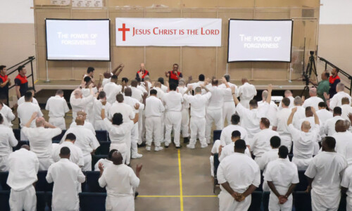 UBB Founder Makes a Special Visit to the Goree Unit in Texas