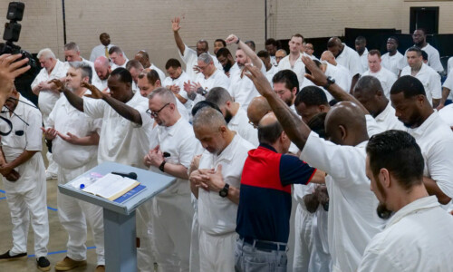 UBB Founder Makes a Special Visit to the Goree Unit in Texas