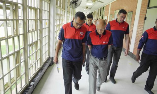 UBB Founder Makes a Special Visit to the Goree Unit in Texas