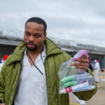 Hygiene Kits Distribution at the Holliday Unit