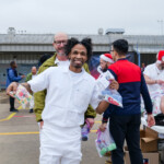 Hygiene Kits Distribution at the Holliday Unit