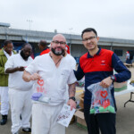 Hygiene Kits Distribution at the Holliday Unit