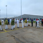 Hygiene Kits Distribution at the Holliday Unit