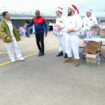 Hygiene Kits Distribution at the Holliday Unit